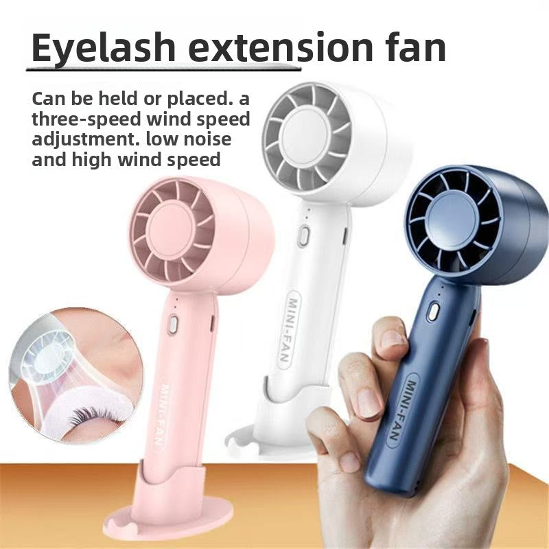 Rechargeable Handheld Fan with Digital Display